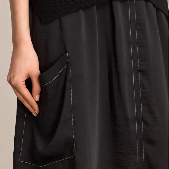 ALL SAINTS Alexis Dress Black Size S New Without Tag - Picture 12 of 12